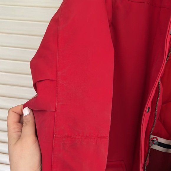 Lands End Expedition Parka Red Winter Coat - Picture 12 of 13